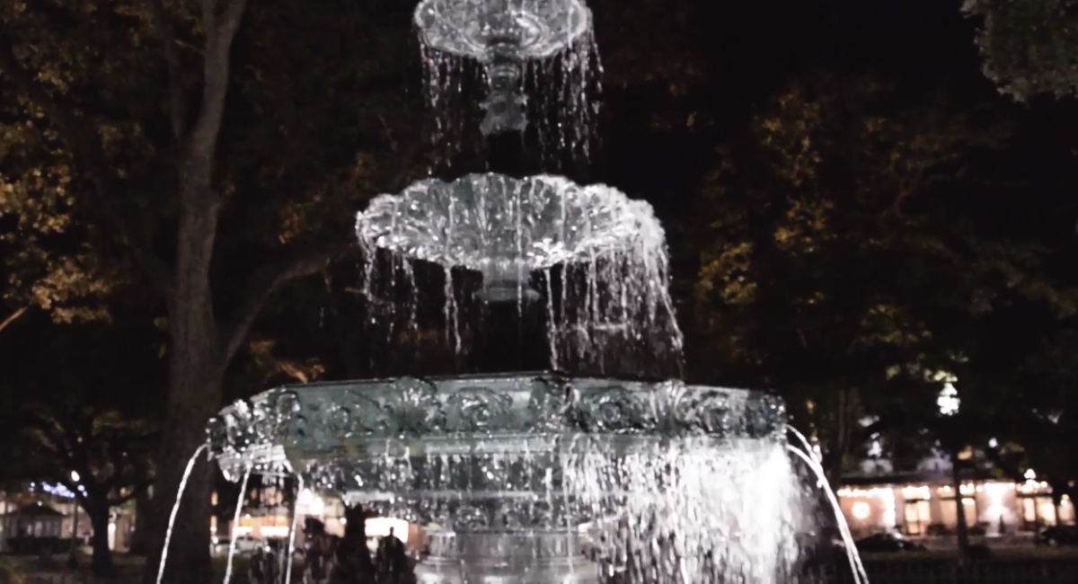 Fountain in Bienville Square
